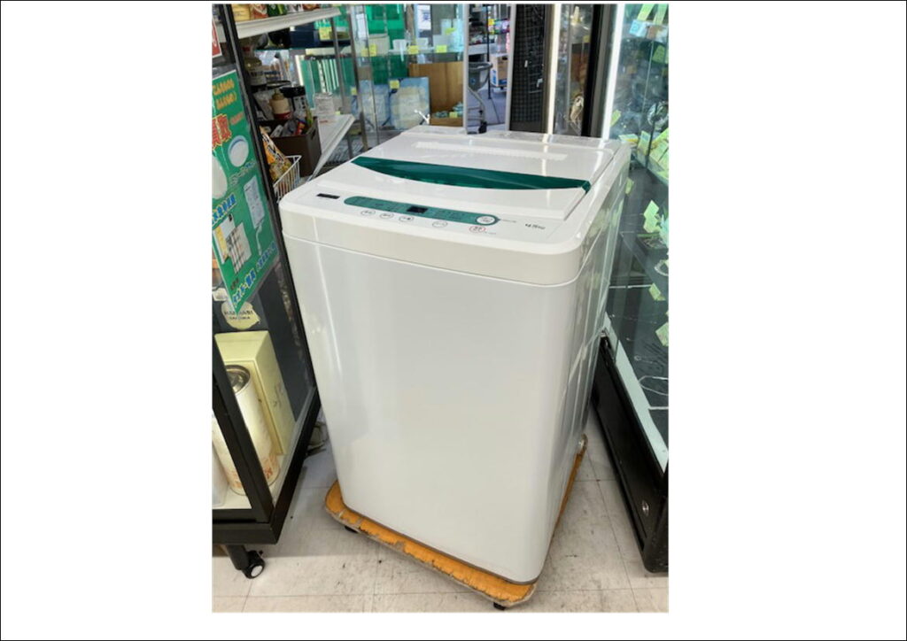 動作・美品＞ヤマダ電機・全自動洗濯機 4.5kg・HERB Relax・YWM-T45A1 