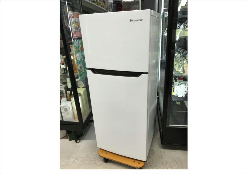売約》120L冷蔵庫 2021年製 ハイセンス HR-B12C※小キズあり | 江戸川区 
