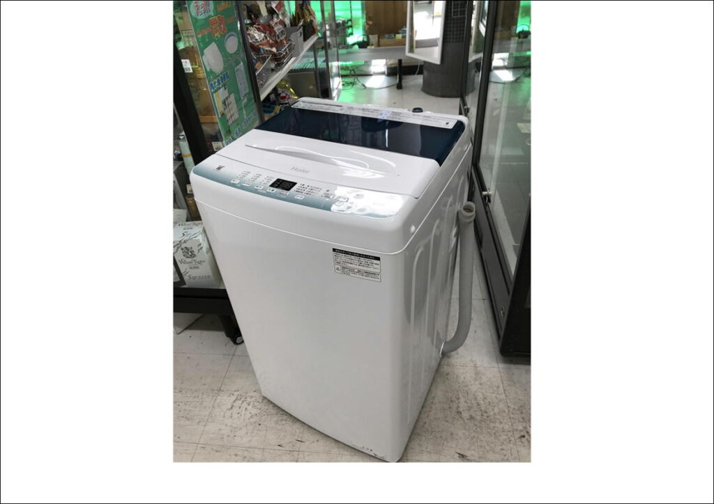 4.5kg洗濯機 2022年製 ハイアール 16,000円（17,600円）JW-U45HK