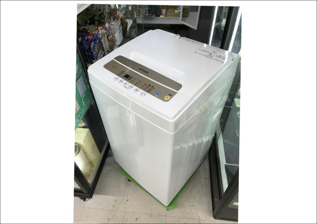 売約》5.0kg洗濯機 2020年製 アイリスオーヤマAW-T502EN | 江戸川区 ...