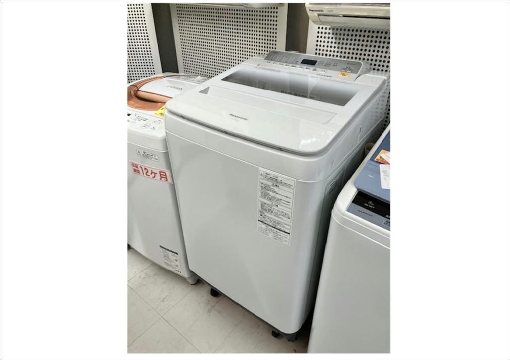 8.0kg洗濯機 2018年製 パナソニック 37,000円（40,700円税込）NA 