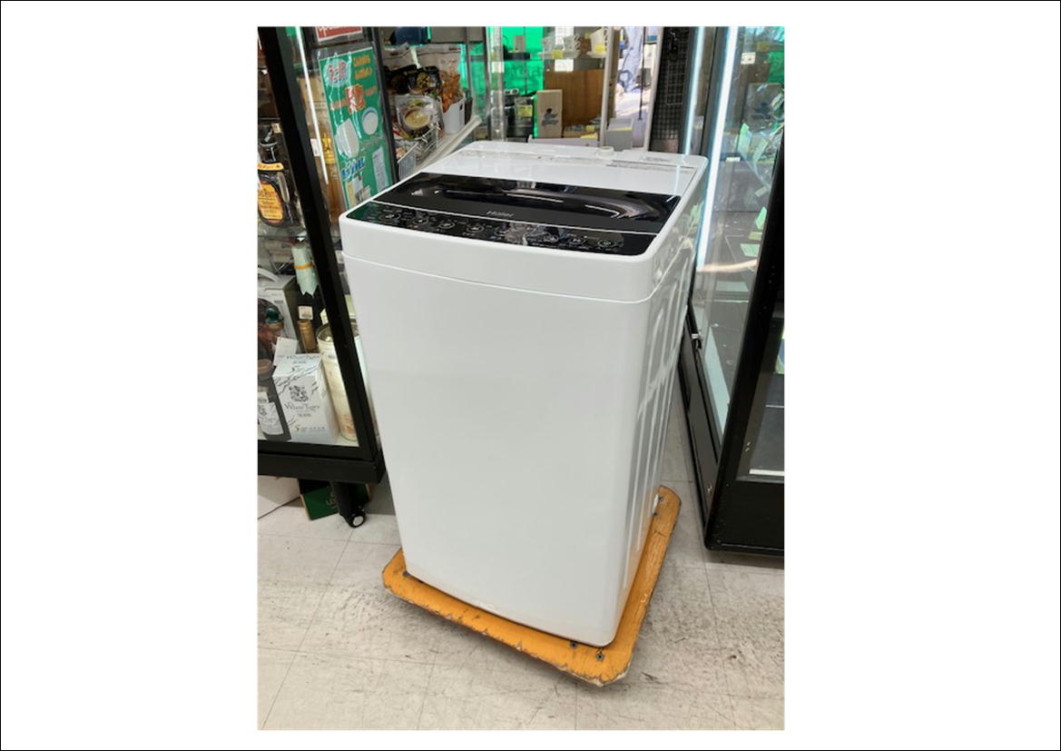 柔らかな質感の ID 985174 洗濯機 ハイアール5.5Kg ２０１７年製 キズ 