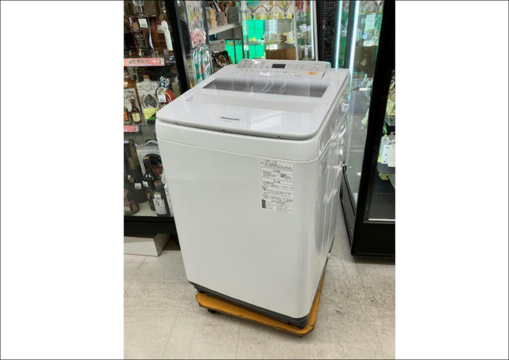 8.0kg洗濯機 2018年製 パナソニック 38,000円（41,800円）NA-F80H6 