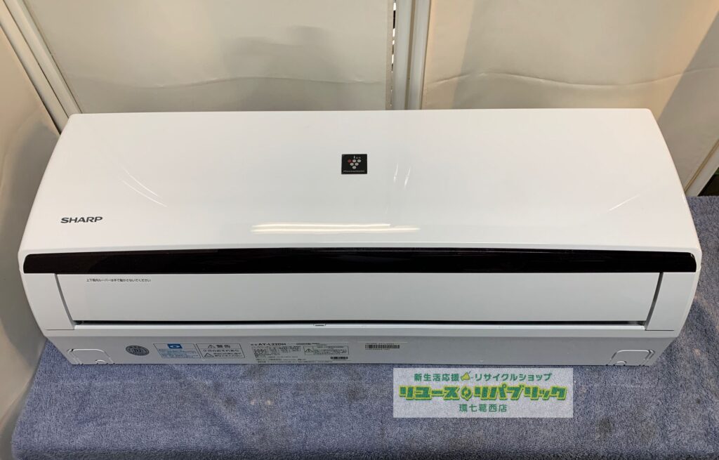 シャープ ルームエアコン AY-L22DH 2020年製 100V 6畳 エアコン 2020年 L-Dシリーズ ホワイト系 AY-L22D-W [おもに6畳用