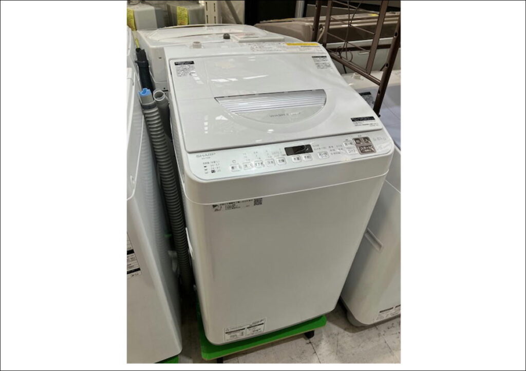 縦型洗濯乾燥機 2022年製 シャープ 40,000円（44,000円税込）ES-TX5F  