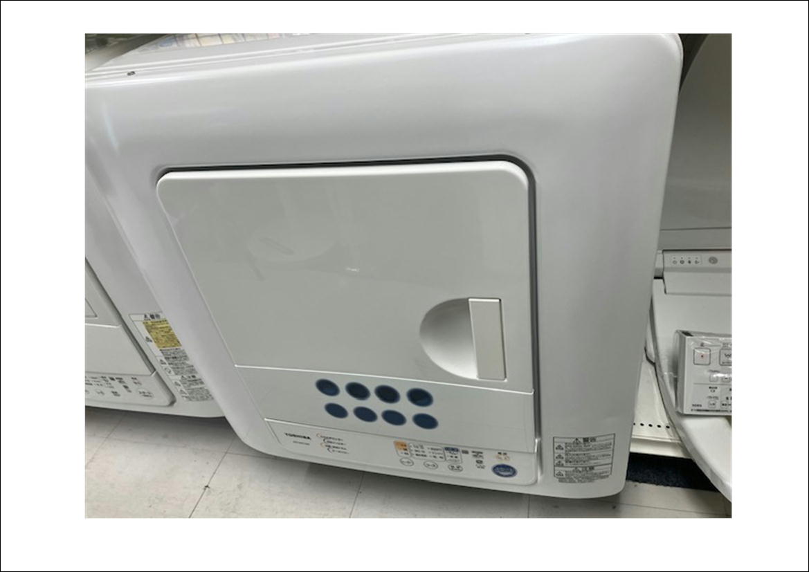 TOSHIBA衣類乾燥機 ED-60C 2019年製 6.0kg 【公式通販】