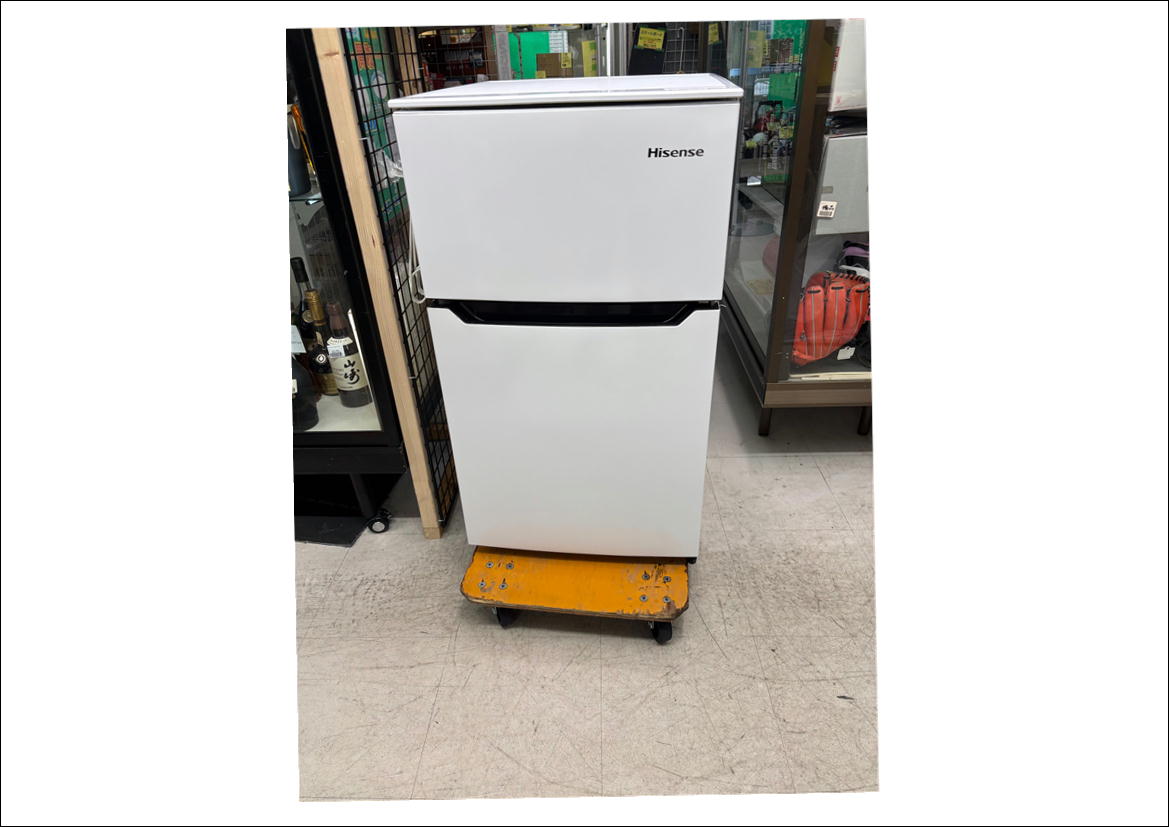 Hisense 2019年製HR-B95A 2ドア冷蔵庫 【公式通販】
