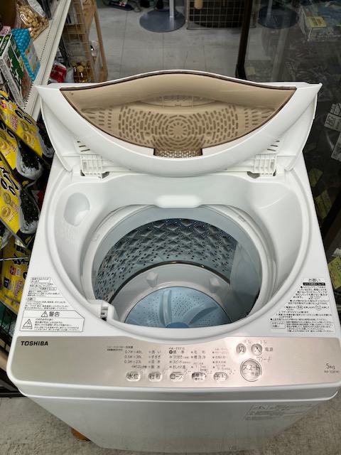 5.0kg洗濯機 2019年製 東芝 16,000円（17,600円税込）AW-5G8 | 江戸川