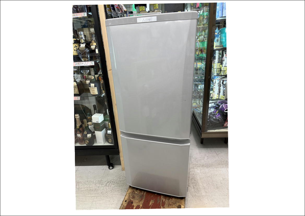 三菱　冷蔵庫　冷凍庫　MR-P15A 2017年製　146L 三菱 冷蔵庫 冷凍庫 MR-P15A 2017年製 146L 【公式通販】