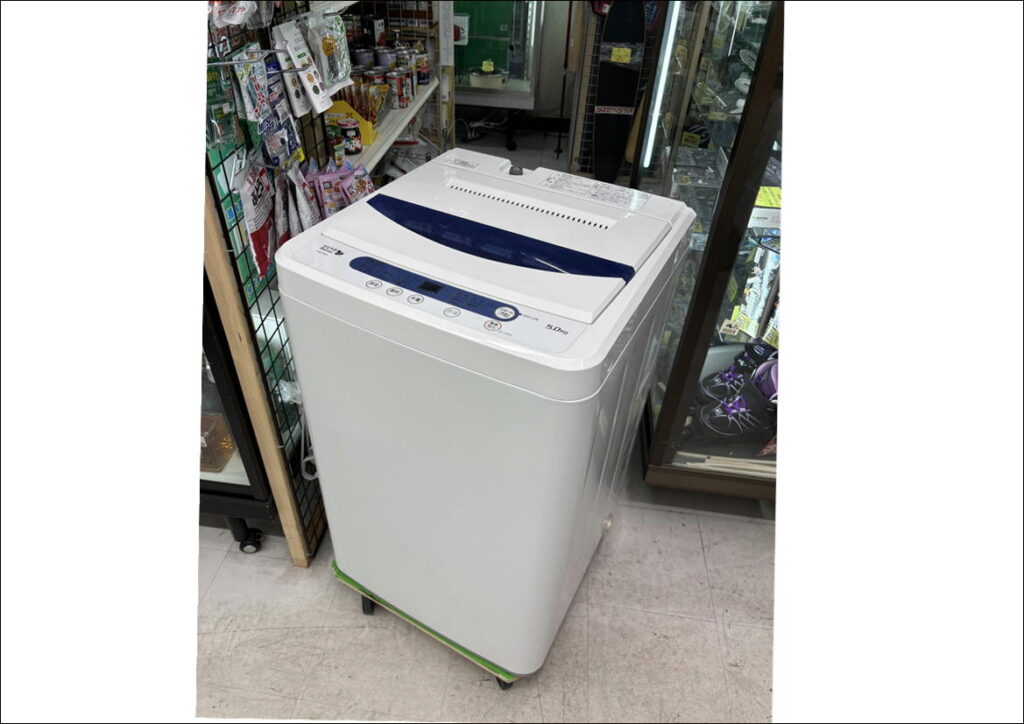 洗濯機 ヤマダ電機 YWM-T50A1 5kg 2017年製 ホワイト 5.0kg洗濯機 2017年製 ヤマダ電機 YWM-T50A1※小キズあり | 江戸川区