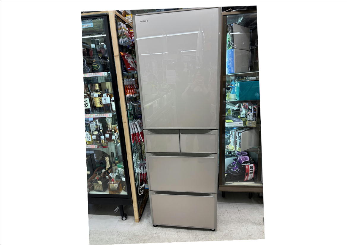 2021年製 日立HITACHI 冷蔵庫R-S40N 右開き 401L 送料込み 401L冷蔵庫 2021年製 日立 72,000円（79,200円税込）R-S40N☆自動製氷