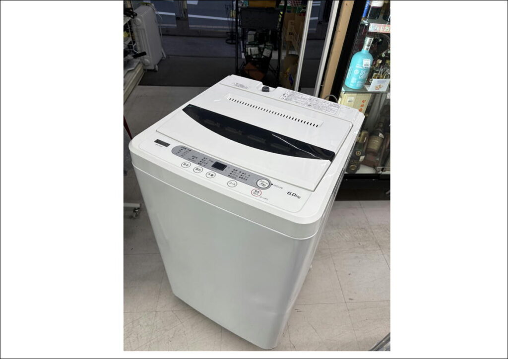 6.0kg洗濯機 2020年製 ヤマダ電機 16,000円（17,600円税込）YWM-T60G1