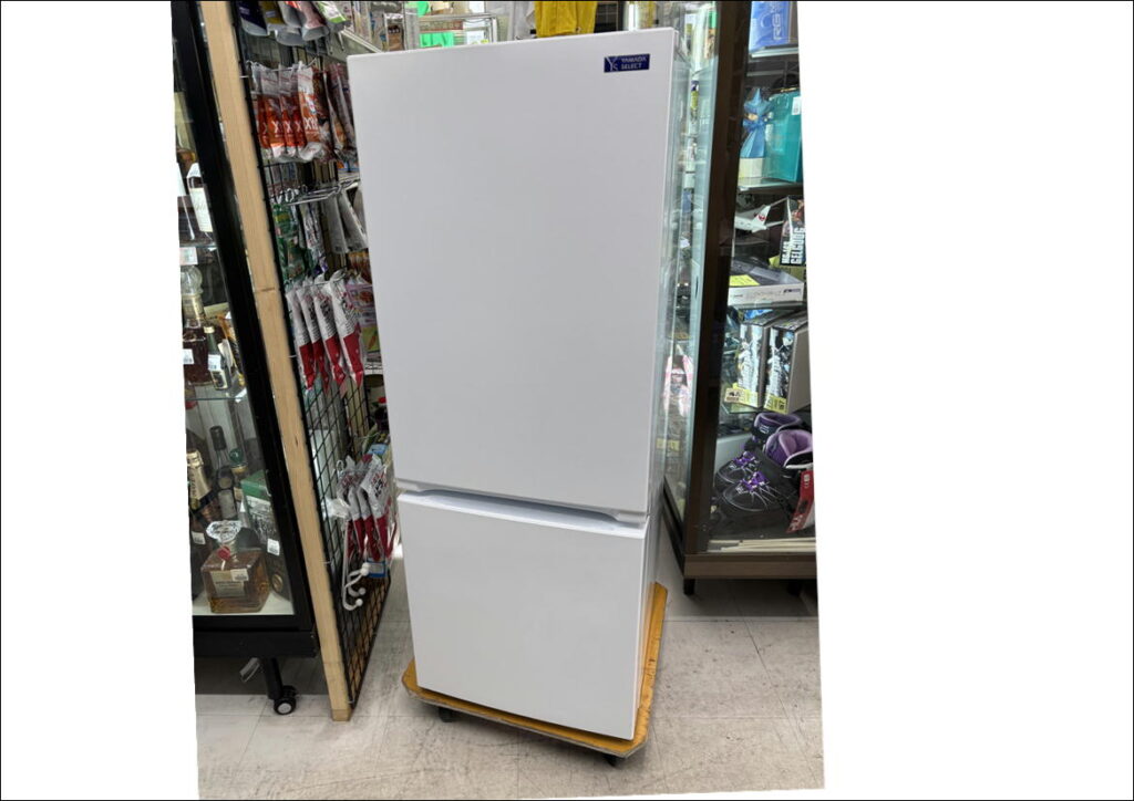 156L冷蔵庫 2020年製 ヤマダ電機20,000円（22,000円税込） YRZ-F15G1
