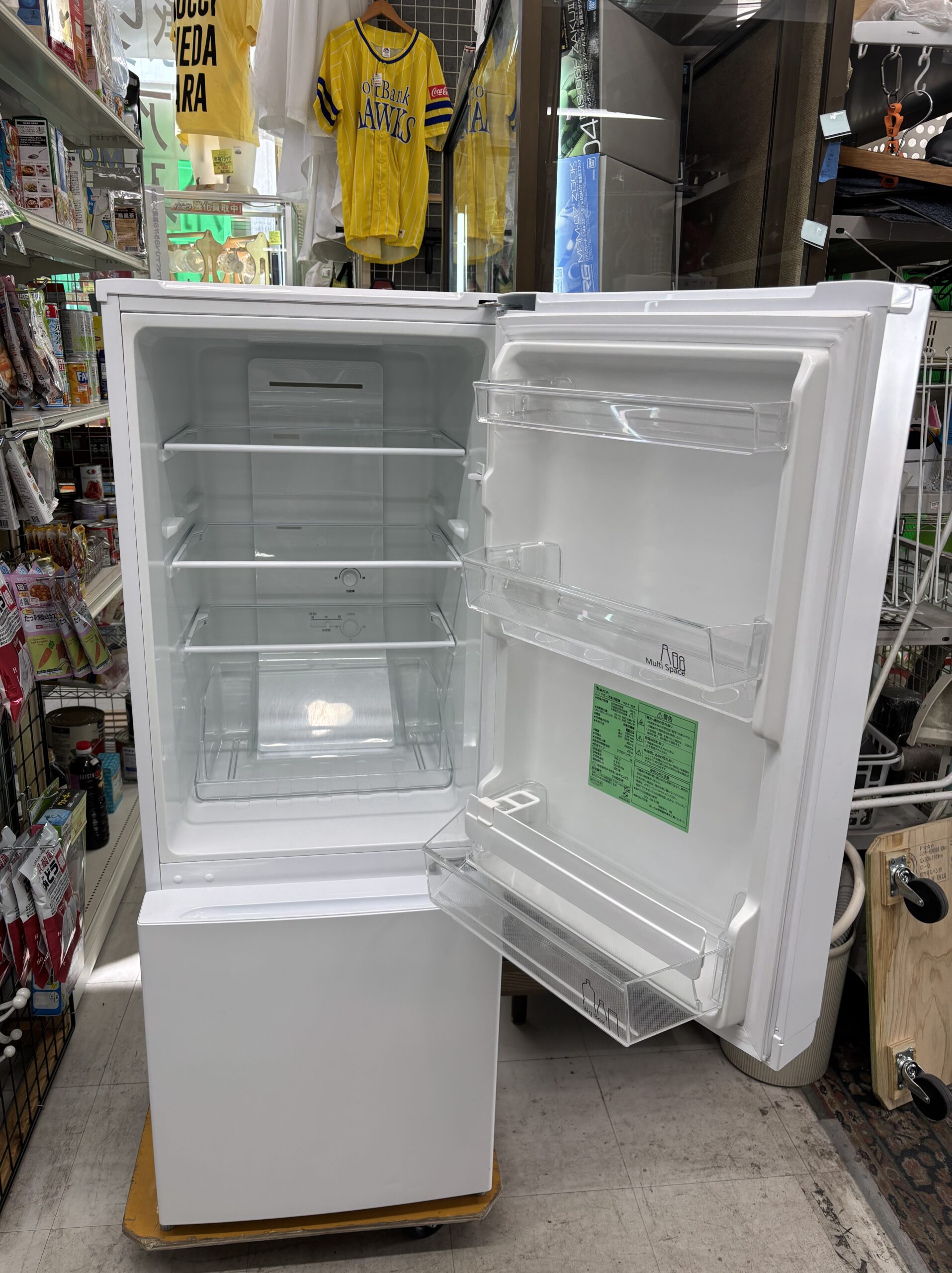 156L冷蔵庫 2020年製 ヤマダ電機20,000円（22,000円税込） YRZ-F15G1